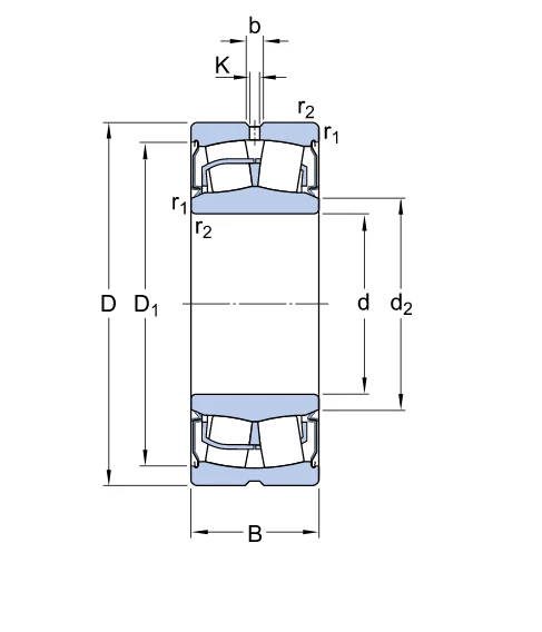 Підшипник BS2-2207-2RS/VT143   SKF