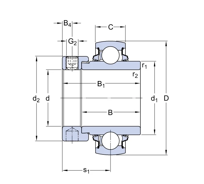 Підшипник YELAG 205-100          SKF